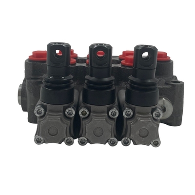 Oil Port Size G3/8&quot; M45/3 Monoblock Hydraulic Directional Valve for Skid Loaders