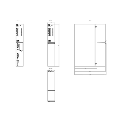 6ES7416-3XS07-0AB0 SIMATIC S7-400 CPU 416-3 With 16 MB Work Memory and 3 Interfaces