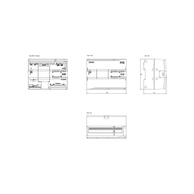 6ES7215-1AG40-0XB0 SIMATIC S7-1200 CPU 1215C Compact CPU DC/DC/DC 2 PROFINET Ports