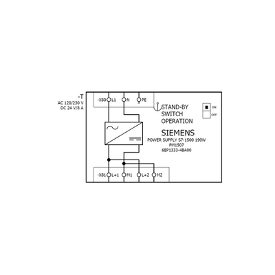 6EP1333-4BA00 SIMATIC PM 1507 24V/8A Power Supply for SIMATIC S7-1500 and Network Other