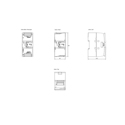 SIMATIC S7-1200 Digital Input SM 1221 8 DI 24 V DC Sink/Source PLC 6ES7221-1BF32-0XB0