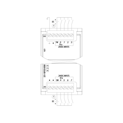 SIMATIC S7-1200 Digital Input SM 1221 8 DI 24 V DC Sink/Source PLC 6ES7221-1BF32-0XB0