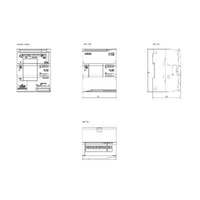 SIMATIC S7-1200 CPU 1212C Compact CPU DC/DC/DC 6ES7212-1AE40-0XB0 in Original Package
