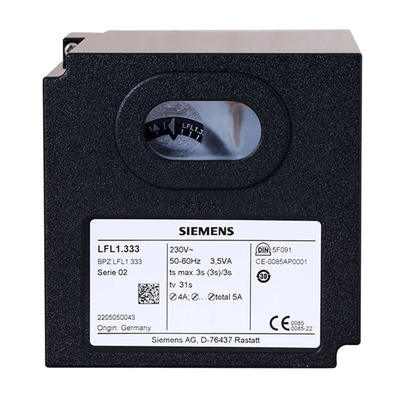 Custom LFL1.122 Siemens Dual Fuel Control and Damper Control for Optimal Combustion