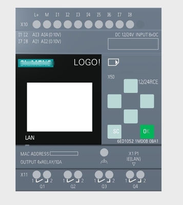 LOGO 24RCE AC/DC PLC Controller by Siemens The Ideal Choice for Electronic Components