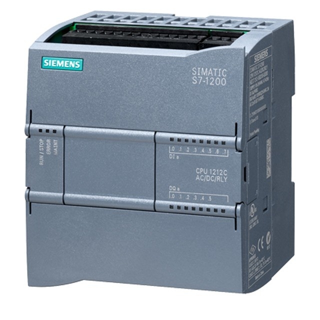 100% 6 Power Phase SIMATIC S7 1200 CPU 1212C DC DC DC 8DI 6DO 2AI 6ES7212 1AE40 0XB0