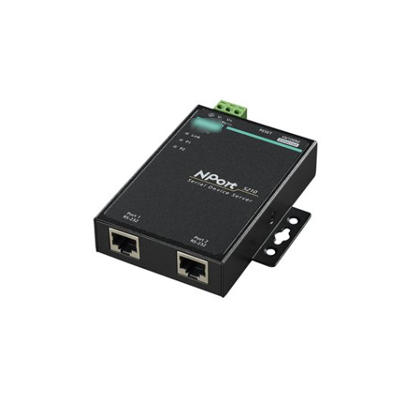 NPORT 5230 2 Port RS-232/422/485 Serial Port Device Networking Server For MOXA Stable