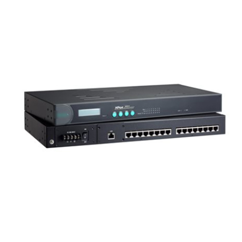 NPORT 5650-8-DT 8-port RS-232/422/485 Serial Port Device Networking Server for MOXA