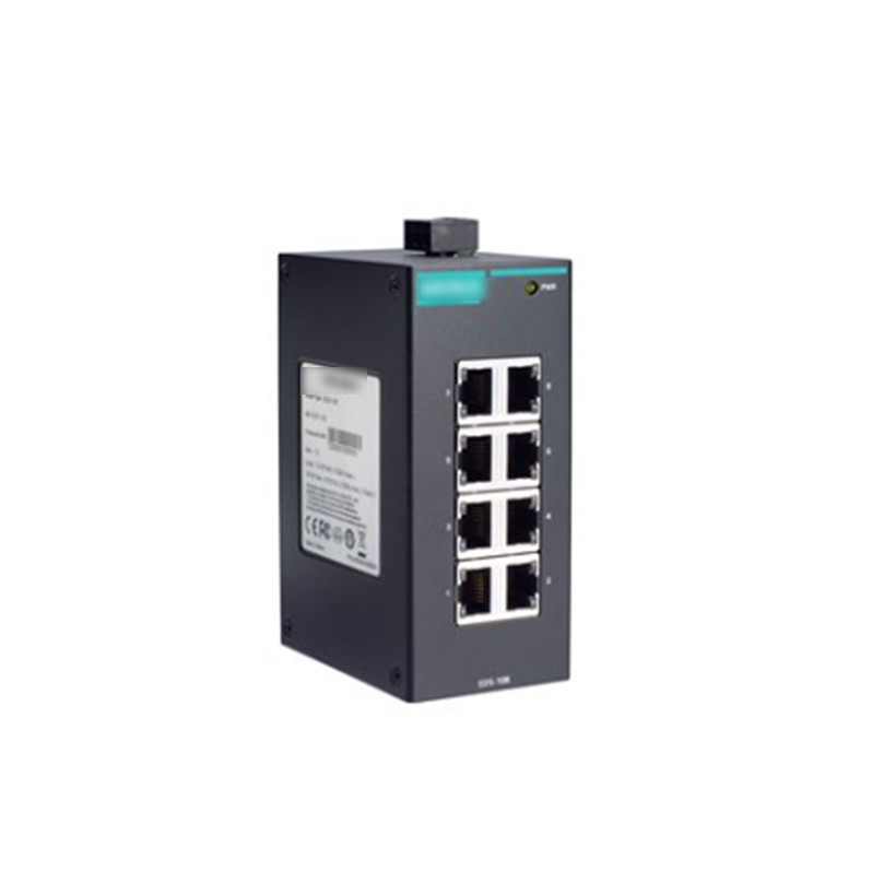 EDS-108 8-port Unmanaged Ethernet Switch for MOXA Industrial Automation Guide Mounting