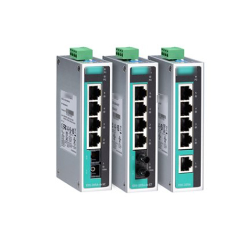 EDS-205A 5-port Unmanaged Ethernet Switch Rugged Hardware Design for MOXA Direct Sell