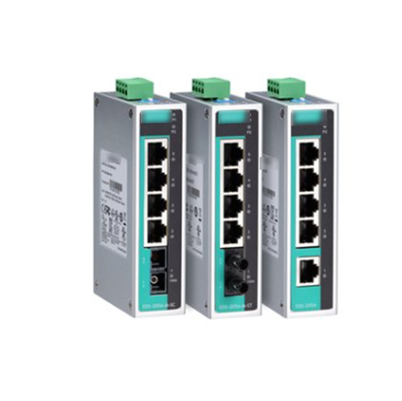 MOXA EDS-205A 5-Port Unmanaged Ethernet Switch for SHIPPING Industrial Automation