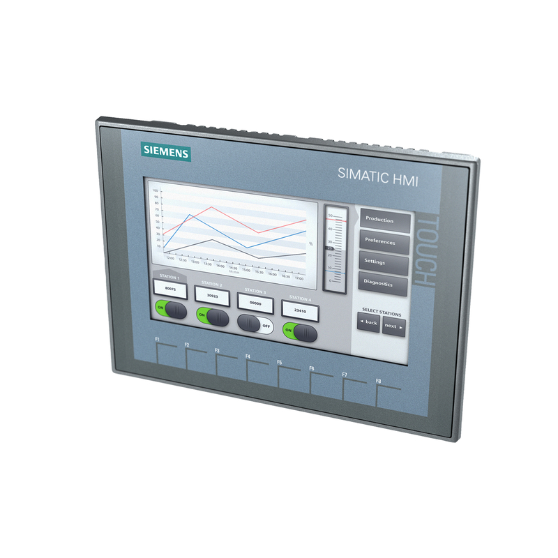 100% Tested 6AV21232GB030AX0 Siemens HMI KTP700 Basic Lite Panel Push-button/Touch Operation 7&quot; TFT Display