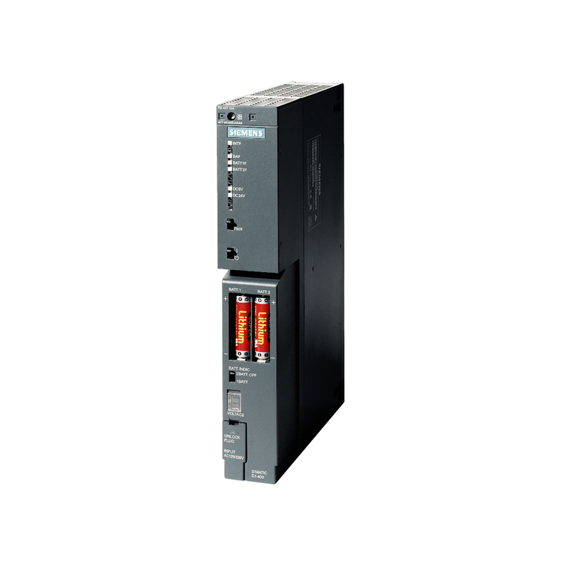 100% Original SIMATIC S7-400 Power Supply 120/230V UC 5V DC/10A 6ES7407-0KA02-0AA0 for Siemens at Stock