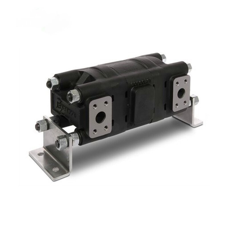 2 Sections Rotary Gear Motor Hydraulic Flow Divider HDD35.125 with 125cm3 Displacement
