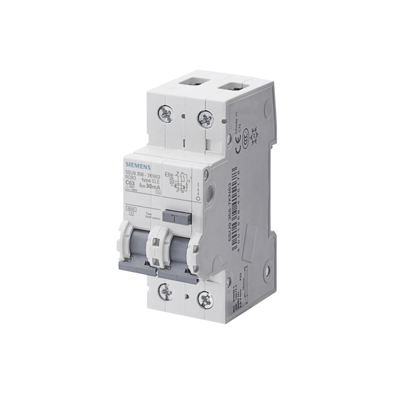 RCBO 6 kA 1P N Type AC 30 mA C-Char In 32 A Un AC 230 V For Siemens 5SU9356 1KK32