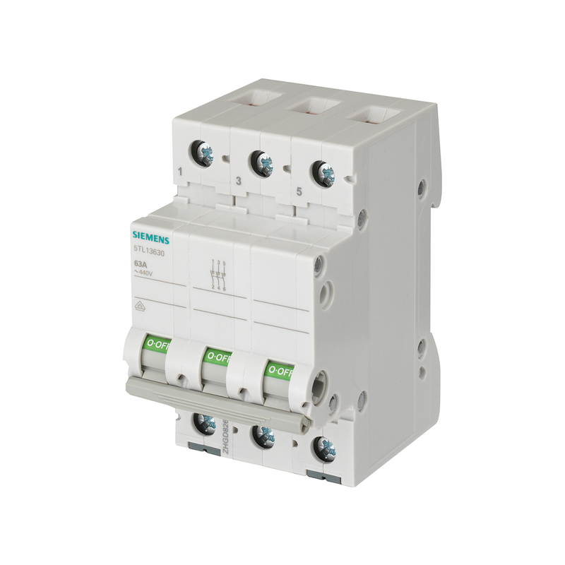Siemens Low Voltage Distribution 5TL1391-0 Circuit Breaker 100A 3 Pole 100% Original