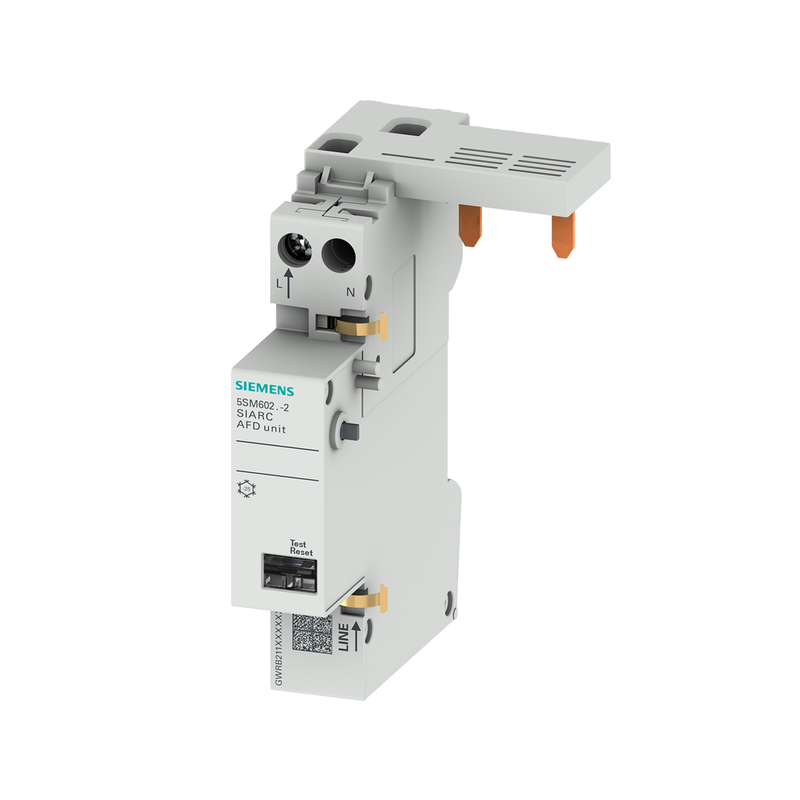 Fire Safety Switch Block AFDD 1-16A 230V for Siemens Circuit Breakers 5SM6021-2 Tested