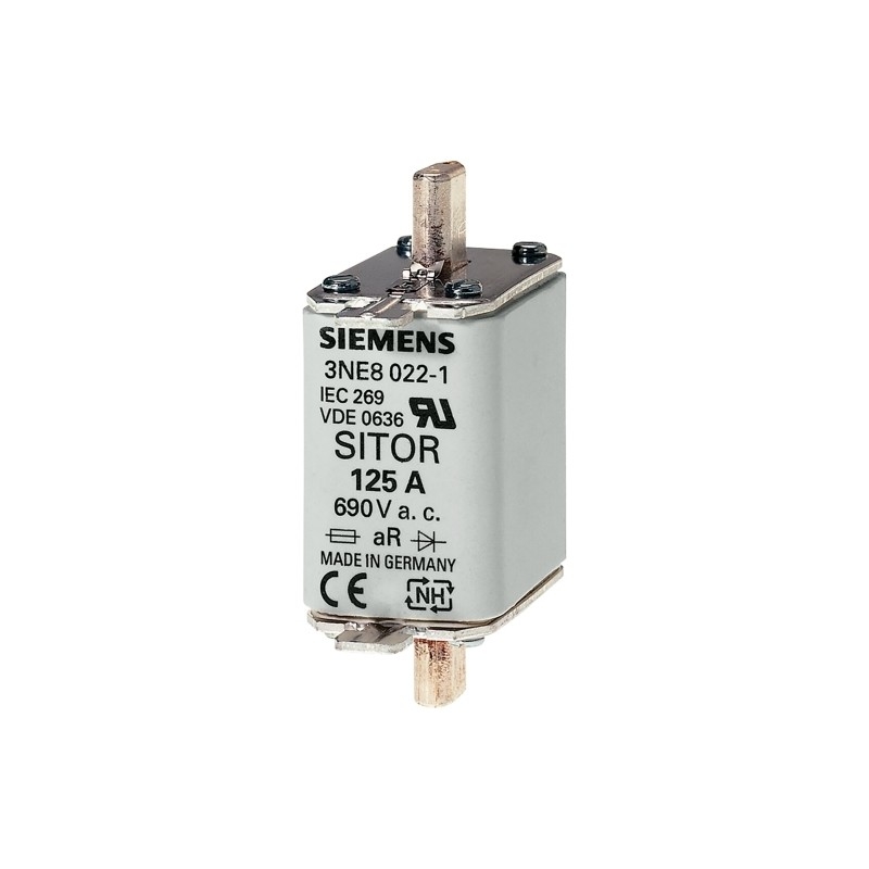 Low Voltage Power Distribution Siemens 3NE8018-1 Industrial Automation Knife Type Fuse