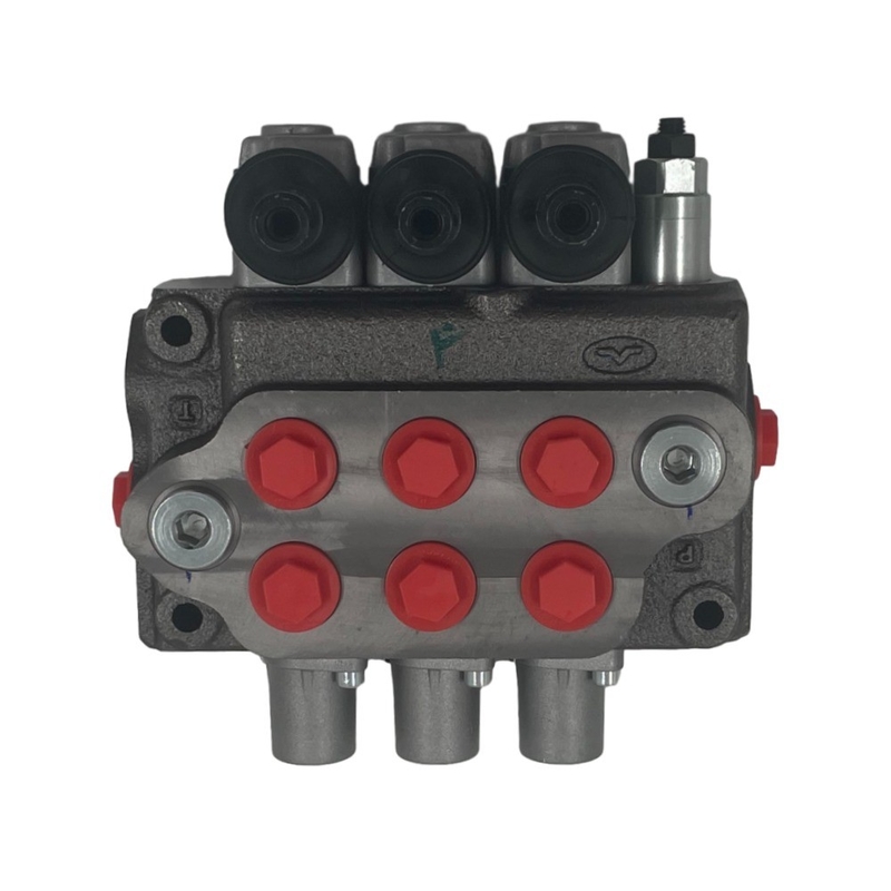3-Spools SD5/3 WALVOIL Hydraulic Directional Valves Rated Flow 45L/min Port Size G 3/8
