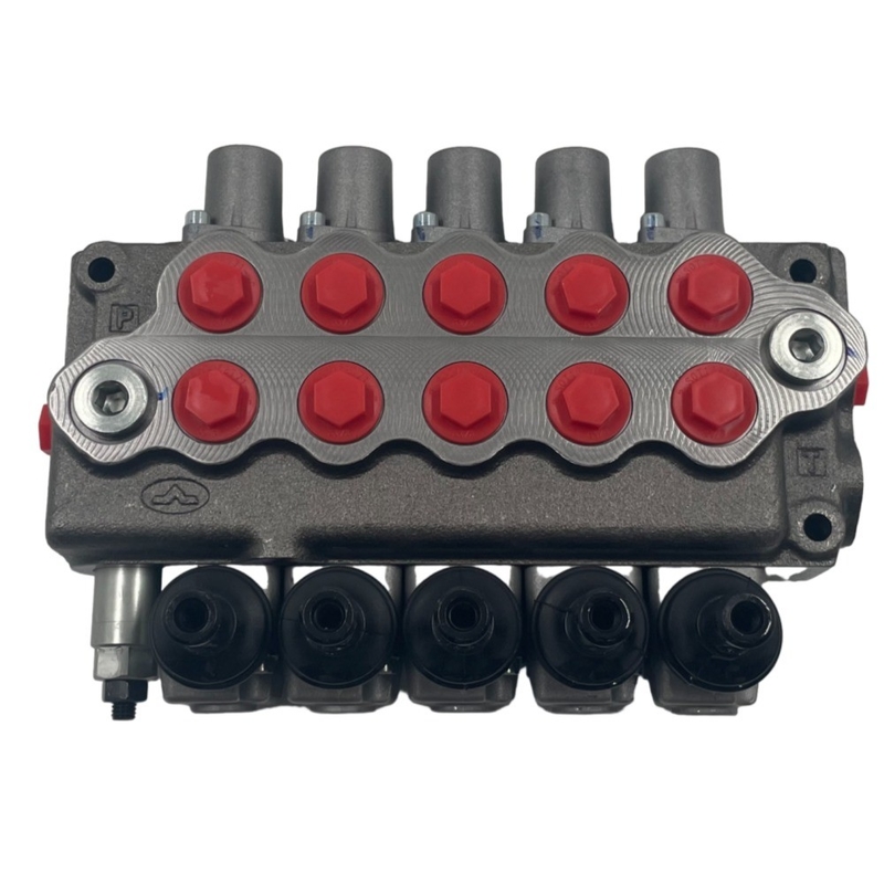 G 3/8&quot; Port Size 5-Spool SD5/5 WALVOIL Hydraulic Directional Valve 45L/min 315bar