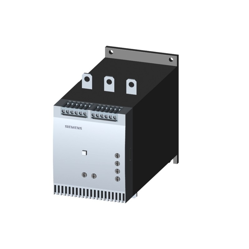 3RW4056-6BB44 SIRIUS Soft Starter S6 162A 90 kW/400V 200-460V AC 230V AC Screw Terminals