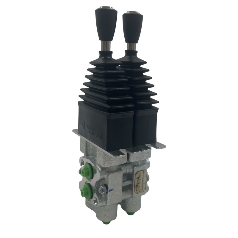 2-Spools Remote Control Valves for Hydraulic Pilot Control Joystick in Rock Drilling