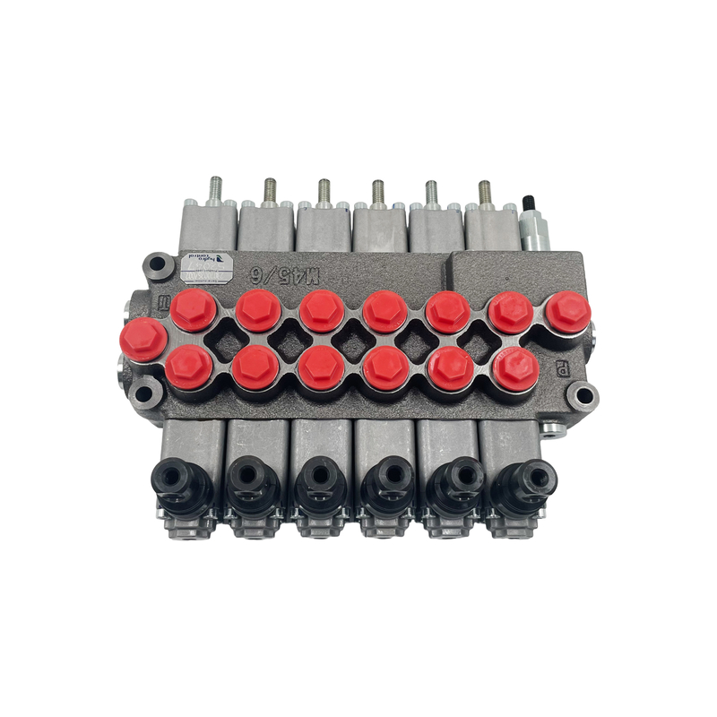 Hydraulic Drilling Machine Monoblock M45/6 Directional Valve with G3/8&quot; Oil Port Size