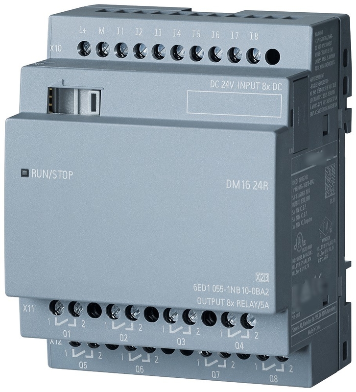 LOGO V8.1 12/24RCE Programmable Controller with 6ED1052-1HB00-0BA8 Host Module and RCE