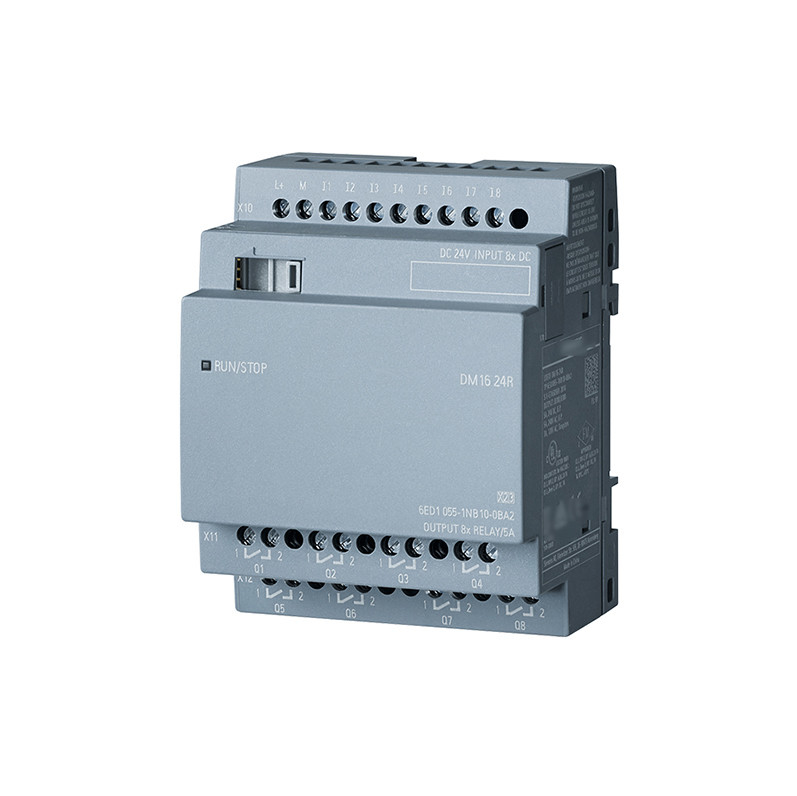 LOGO DM8 12/24R Expansion Module 6ED1055-1MB00-0BA2 Automatic Control for LOGO 8 PLC