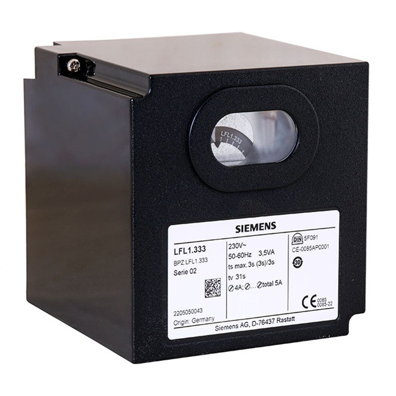 Custom LFL1.122 Siemens Dual Fuel Control and Damper Control for Optimal Combustion